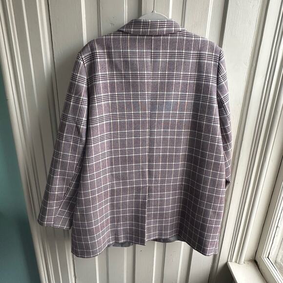 ASOS DESIGN Check Formal Coat With Western Stitching - Picture 6 of 9